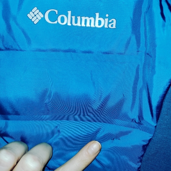 NWT Columbia Lake 22 Hybrid Down Jacket in Blue - Picture 9 of 10